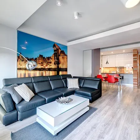 3 - Waterlane Valhalla Апартаменты Гданьск