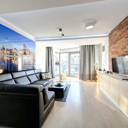 3 - Waterlane Valhalla Апартаменты Гданьск